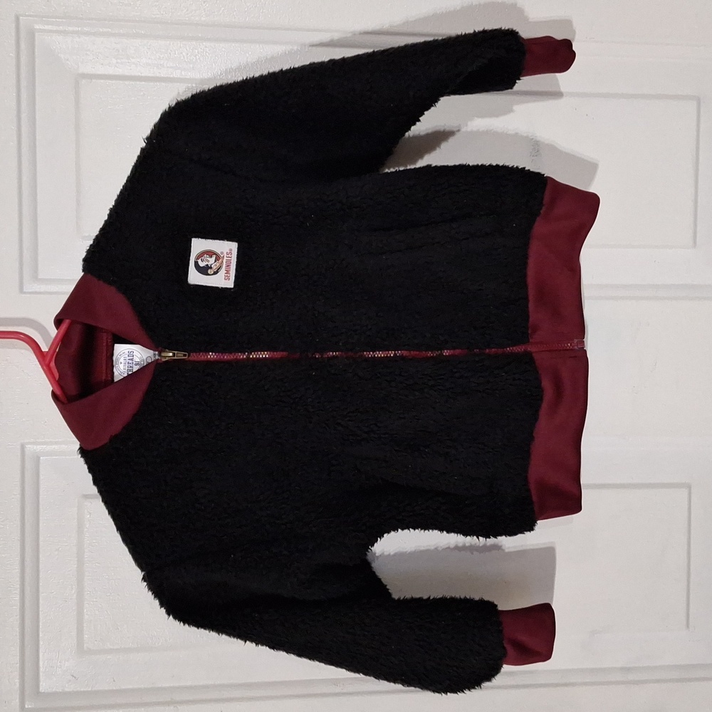 NWOT Florida State Seminoles Fleece Jacket~Zip Up Coat~NCAA~Football~Unisex~4T